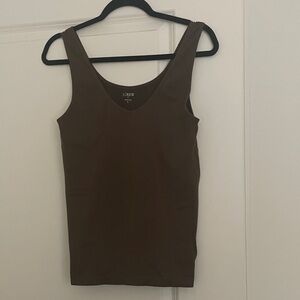 J. Crew Women's Brown Tank Top